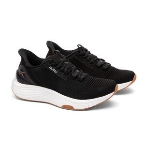 Kuru Atom 2 Womens Size 9 W Black White Athletic Running Walking Shoes Sneakers
